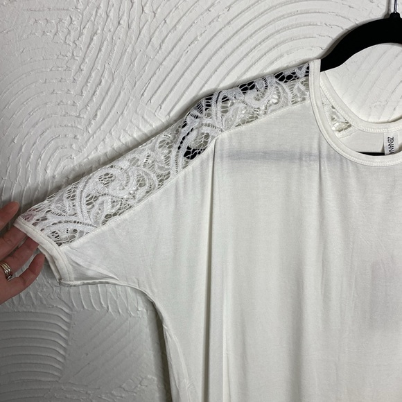 Zenana Premium Lace Sleeve - Picture 2 of 7